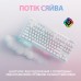 Клавиатура Logitech G715 Aurora Wireless Gaming GX Red Lightspeed/Bluetooth UA Off-White (920-010692)