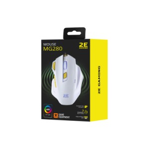 Мышка 2E Gaming MG280 LED USB White (2E-MG280UWT)