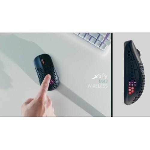 Мышка Xtrfy M42 RGB Wireless Black (M42W-RGB-BLACK)