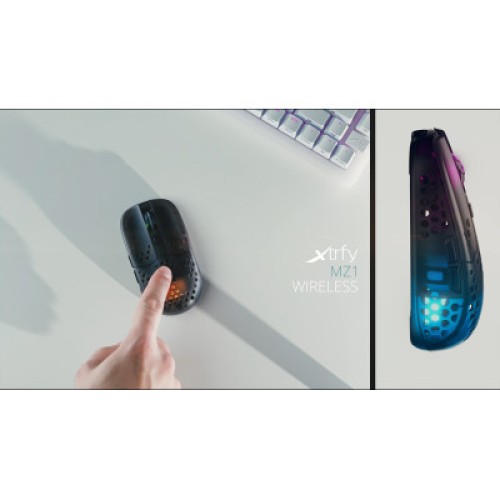 Мышка Xtrfy MZ1 RGB Wireless Black (MZ1W-RGB-BLACK)