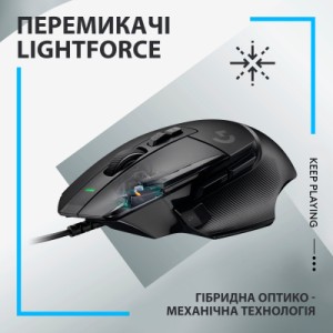 Мышка Logitech G502 X USB Black (910-006138)