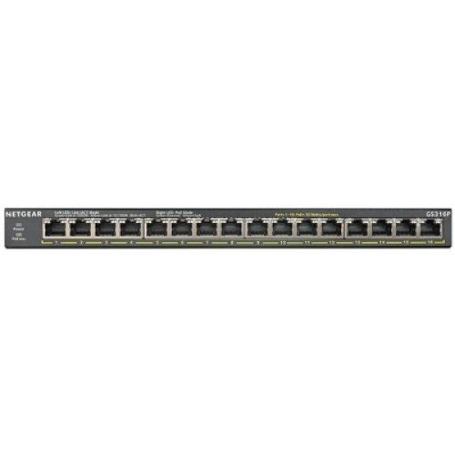 Коммутатор сетевой Netgear GS316P-100EUS