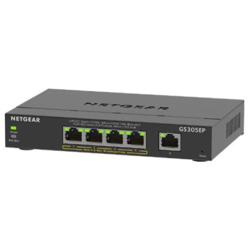 Коммутатор сетевой Netgear GS305EP-100PES