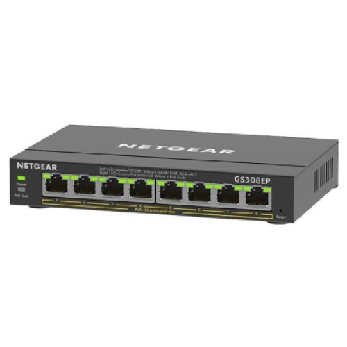Коммутатор сетевой Netgear GS308EP-100PES