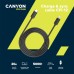 Дата кабель USB-C to Lightning 2.0m 3A Black Canyon (CNE-CFI12B) Дата кабель USB-C to Lightning 2.0m 3A Black Canyon (CNE-CFI12B)