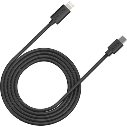 Дата кабель USB-C to Lightning 2.0m 3A Black Canyon (CNE-CFI12B) Дата кабель USB-C to Lightning 2.0m 3A Black Canyon (CNE-CFI12B)