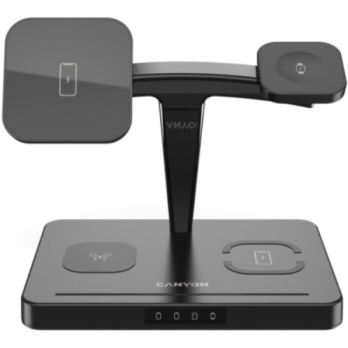 Зарядное устройство Canyon WS-404 4in1 Wireless charger (CNS-WCS404B)