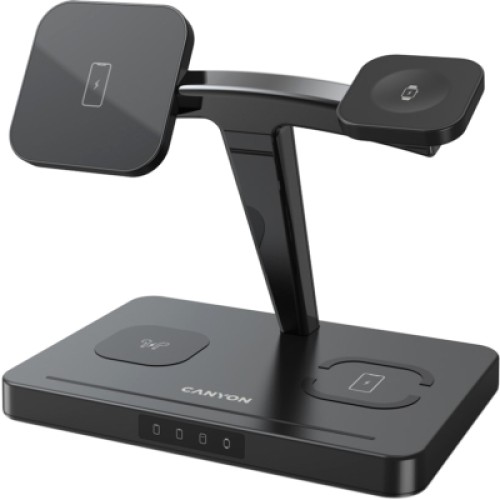 Зарядное устройство Canyon WS-404 4in1 Wireless charger (CNS-WCS404B)