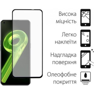 Скло захисне Dengos Full Glue Realme 9 4G (TGFG-216)