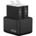Аксессуар к экшн-камерам GoPro GoPro Dual Battery Charger + battery Enduro 2 pcs for HERO9/10/11/12 (ADDBD-211-EU)