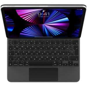 Чохол до планшета Apple iPad Magic Keyboard Air(Gen4)/Pro11"(Gen1-4) Ukr Black (MXQT2UA/A)