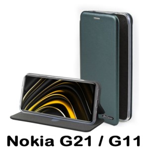 Чохол до мобільного телефона BeCover Exclusive Nokia G21 / G11 Dark Green (707916)
