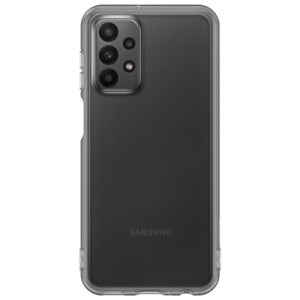 Чохол до мобільного телефона Samsung Soft Clear Cover Galaxy A23 (A235) Black (EF-QA235TBEGRU)