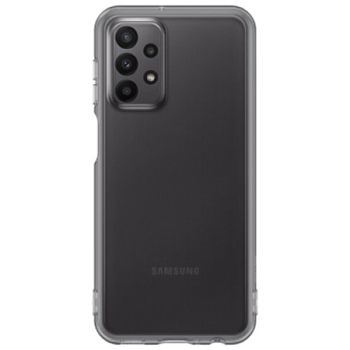 Чехол для мобильного телефона Samsung Soft Clear Cover Galaxy A23 (A235) Black (EF-QA235TBEGRU)