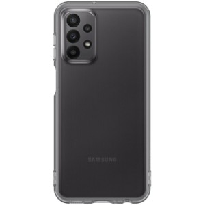 Чохол до мобільного телефона Samsung Soft Clear Cover Galaxy A23 (A235) Black (EF-QA235TBEGRU)