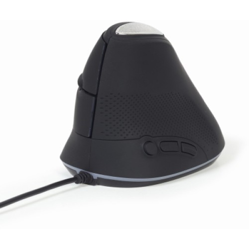 Мышка Gembird MUS-ERGO-03 USB Black (MUS-ERGO-03)