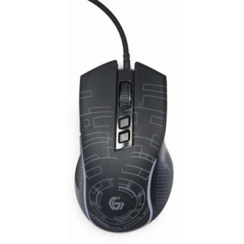 Мышка Gembird MUSG-RGB-01 USB Black (MUSG-RGB-01)