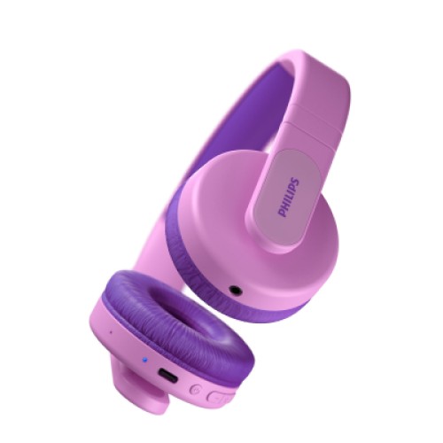 Наушники Philips Kids TAK4206 On-ear Colored light panels Wireless Pink (TAK4206PK/00)