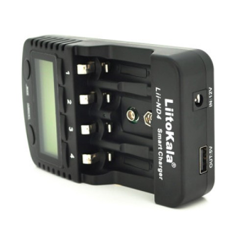 Зарядное устройство для аккумуляторов Liitokala 4 Slots, LED, Ni-Mh, Ni-Cd, AA, AAA, AAAA, С (Lii-ND4)