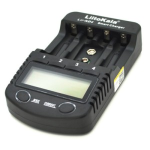 Зарядное устройство для аккумуляторов Liitokala 4 Slots, LED, Ni-Mh, Ni-Cd, AA, AAA, AAAA, С (Lii-ND4)