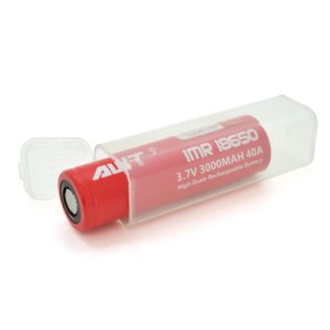 Аккумулятор 18650 3000mAh, 40А, BOX AWT (IMR18650-3000-40А)
