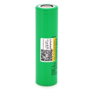 Аккумулятор 18650 2500mAh (2450-2650mah), 3.7V (2.75-4.2V), green, PVC BOX Liitokala (Lii-25R)