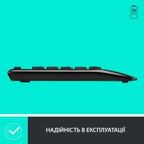 Комплект Logitech MK345 Wireless UA Black (920-006489) Комплект Logitech MK345 Wireless UA Black (920-006489)