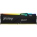Модуль памяти для компьютера DDR5 32GB (2x16GB) 5600 MHz FURY Beast RGB Kingston Fury (ex.HyperX) (KF556C40BBAK2-32)