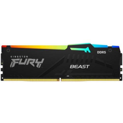 Модуль памяти для компьютера DDR5 16GB (2x8GB) 4800 MHz FURY Beast RGB Kingston Fury (ex.HyperX) (KF548C38BBAK2-16) Модуль памяти для компьютера DDR5 16GB (2x8GB) 4800 MHz FURY Beast RGB Kingston Fury (ex.HyperX) (KF548C38BBAK2-16)