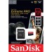 Карта памяти SanDisk 512 GB microSDXC UHS-I U3 Extreme Pro+SD Adapter (SDSQXCD-512G-GN6MA)