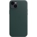 Чехол для мобильного телефона Apple iPhone 14 Plus Leather Case with MagSafe - Forest Green,Model A2907 (MPPA3ZE/A)