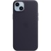 Чехол для мобильного телефона Apple iPhone 14 Plus Leather Case with MagSafe - Ink,Model A2907 (MPPC3ZE/A)