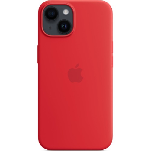 Чехол для мобильного телефона Apple iPhone 14 Plus Silicone Case with MagSafe - (PRODUCT)RED,Model A2911 (MPT63ZE/A)