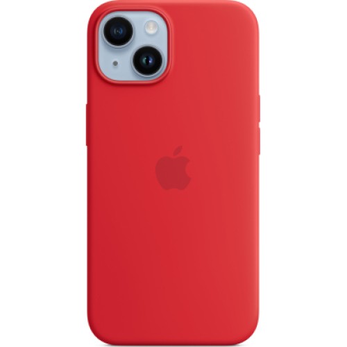 Чехол для мобильного телефона Apple iPhone 14 Plus Silicone Case with MagSafe - (PRODUCT)RED,Model A2911 (MPT63ZE/A)
