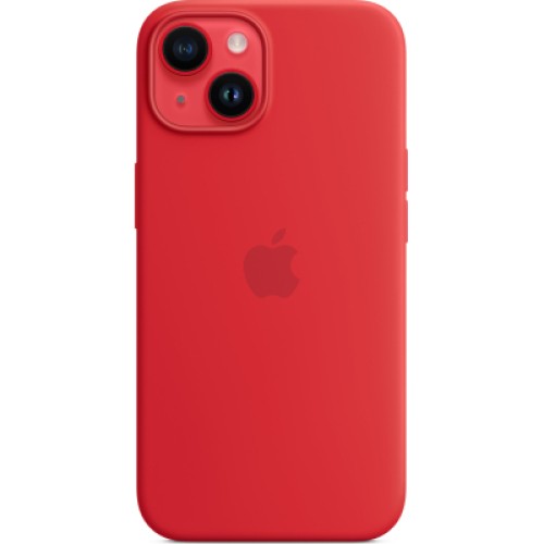 Чехол для мобильного телефона Apple iPhone 14 Plus Silicone Case with MagSafe - (PRODUCT)RED,Model A2911 (MPT63ZE/A)