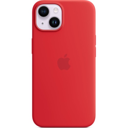 Чехол для мобильного телефона Apple iPhone 14 Plus Silicone Case with MagSafe - (PRODUCT)RED,Model A2911 (MPT63ZE/A)