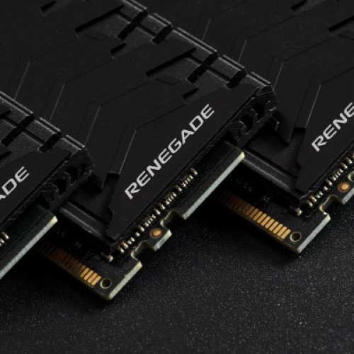 Модуль памяти для компьютера DDR4 16GB (2x8GB) 4800 MHz FURY Renegade Black Kingston Fury (ex.HyperX) (KF448C19RBK2/16)