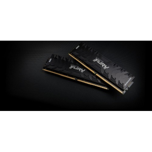 Модуль памяти для компьютера DDR4 16GB (2x8GB) 4800 MHz FURY Renegade Black Kingston Fury (ex.HyperX) (KF448C19RBK2/16)