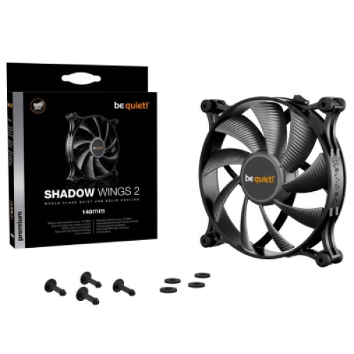 Кулер для корпуса Be quiet! Shadow Wings 2 140mm (BL086)
