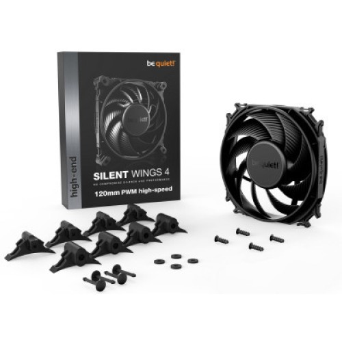 Кулер для корпуса Be quiet! Silent Wings 4 120mm PWM high-speed (BL094)