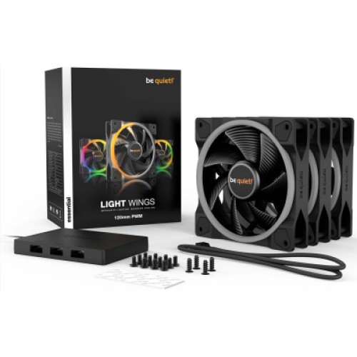 Кулер для корпуса Be quiet! Light Wings 120mm PWM 3 pcs (BL076)