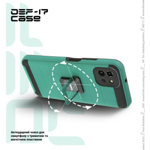 Чехол для мобильного телефона Armorstandart DEF17 case Samsung A03 (A035) Military Green (ARM61351)