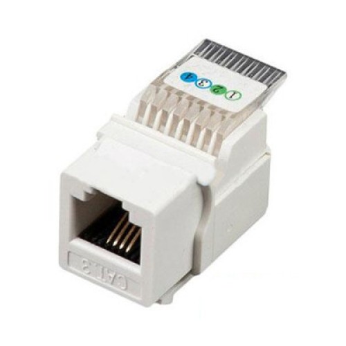Модуль Keystone RJ12 UTP Slim Cat.3 безинструментальный Kingda (KD-KJ2075UC3)