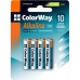 Батарейка ColorWay AAA LR03 Alkaline Power (щелочные) * 8 blister (CW-BALR03-8BL)