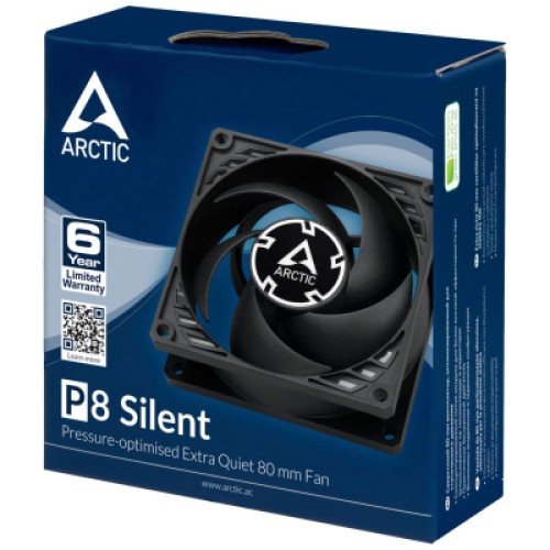 Кулер для корпуса Arctic P8 Silent (ACFAN00152A)