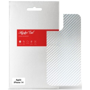 Плівка захисна Armorstandart back panel Apple iPhone 14 Carbone Silver (ARM64878)