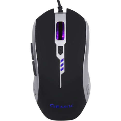 Мышка Gemix W100 USB Black/Gray + ігрова поверхня (W100Combo)