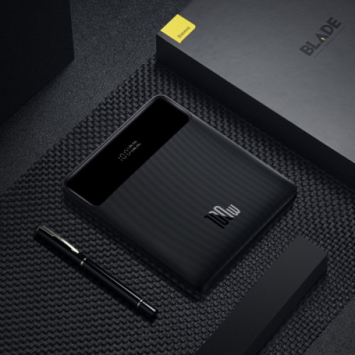 Батарея универсальная Baseus Blade 20000mAh 100W, PD/3.0, QC/4.0, SCP, FCP, Black (PPDGL-01)