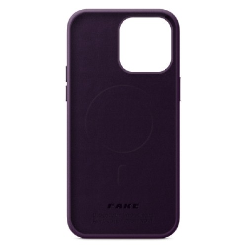 Чехол для мобильного телефона Armorstandart FAKE Leather Case Apple iPhone 14 Pro Max Dark Cherry (ARM64401)