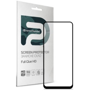 Стекло защитное Armorstandart Full Glue HD TECNO Camon 16/16 SE Black (ARM65097)